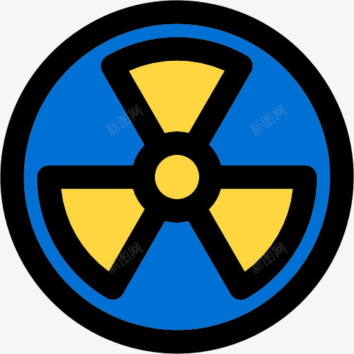 放射性图标png_新图网 https://ixintu.com 信号 医疗 危险 放射性 标志 生物标志 警戒