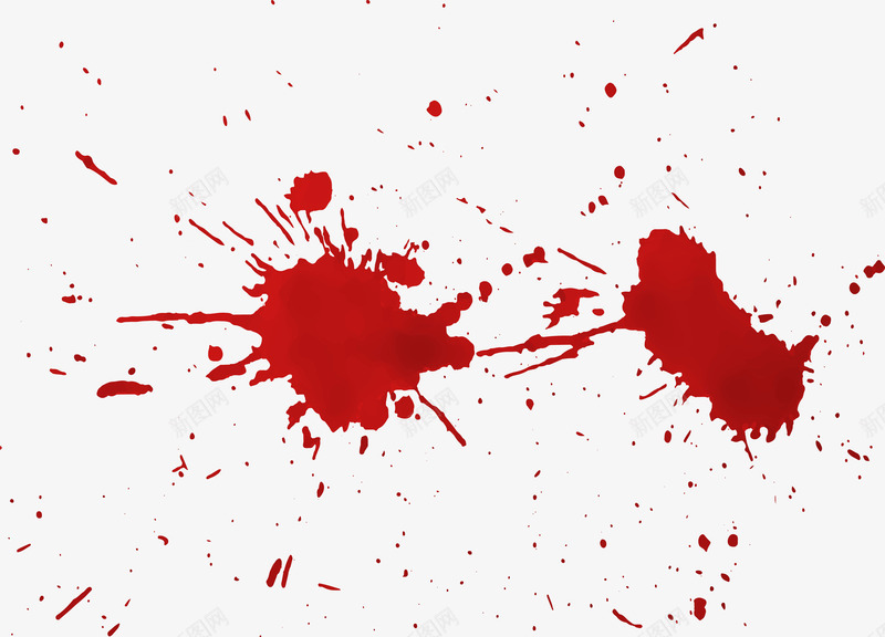 喷洒的血液png免抠素材_新图网 https://ixintu.com 一滩血液 喷溅 喷血而出 犯罪现场 矢量png 血液