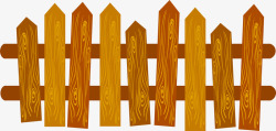 木质雕刻的镜子护栏公园指示木牌矢量图高清图片