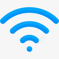 符号连接WiFi信号图标高清图片