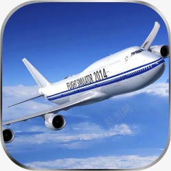手机飞行模拟器应用飞行模拟器应用软件图标高清图片