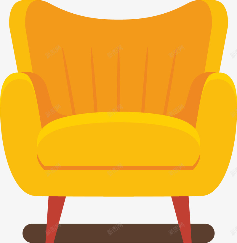 凹陷的沙发png免抠素材_新图网 https://ixintu.com 凹陷 布料沙发 布艺沙发 沙发 沙发线稿 皮质沙发