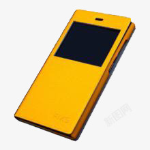 黄色手机套素材