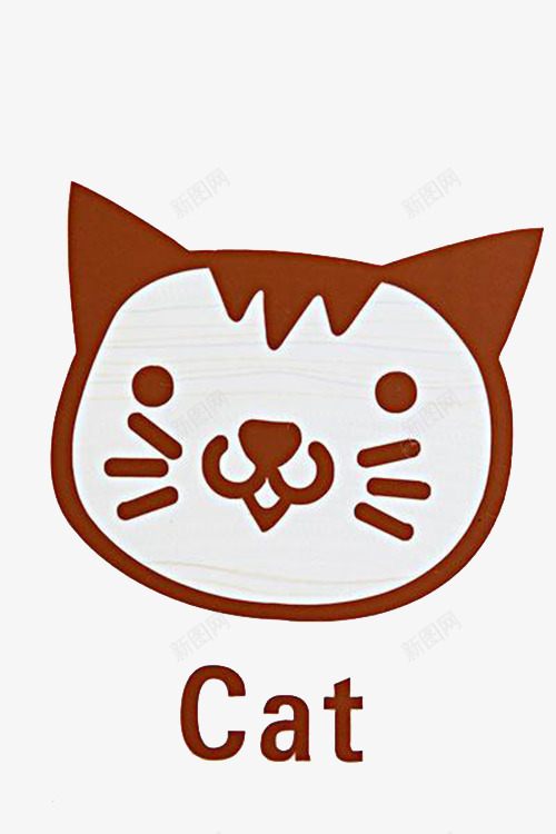 棕色猫鼻子png免抠素材_新图网 https://ixintu.com 傲娇 卡通 可爱 吸猫 棕色 猫咪 猫鼻子 高冷的生物