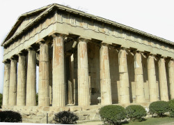 帕提农神庙石柱素材