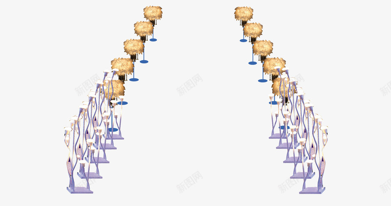 手绘迎宾花png免抠素材_新图网 https://ixintu.com 婚庆 手绘 节日 迎宾花