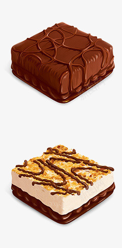 巧克力蛋糕png免抠素材_新图网 https://ixintu.com 巧克力饼干 手绘巧克力饼干 甜食 蛋糕 零食