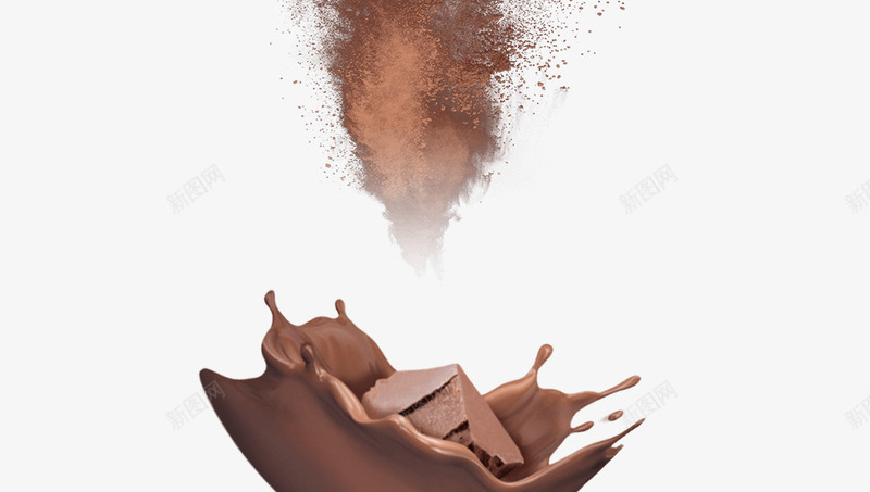 巧克力粉末png免抠素材_新图网 https://ixintu.com 巧克力 粉 粉末 粉状