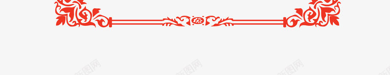 红色边框背景海报png免抠素材_新图网 https://ixintu.com ai 图案 新年快乐 海报背景 福 红色 绝色 边框 过年边框 龙