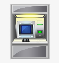 ATM取款机素材