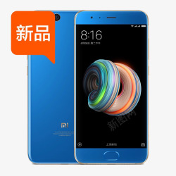 小米note智能手机新品蓝色小米note3高清图片