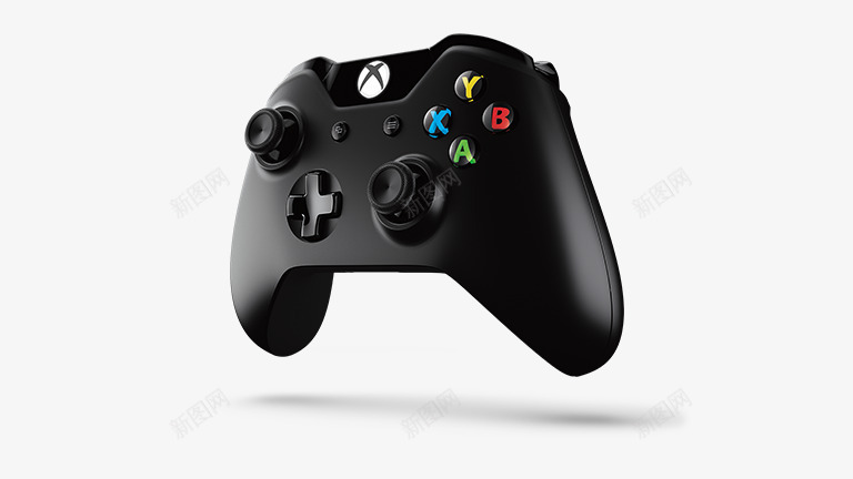 xbox游戏遥控机图png免抠素材_新图网 https://ixintu.com xbox 手拿 无线 游戏 遥控机 高清图像 黑色