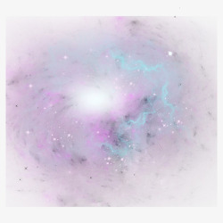 繁星星空蓝紫色宇宙紫色星云高清图片