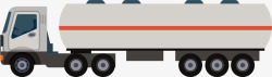 货车轮胎灯大型石油货车矢量图高清图片