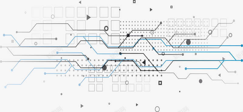 科技感网络结构纹路矢量图ai免抠素材_新图网 https://ixintu.com 新图网 矢量png 科技感 科技纹路 纹路 网络纹路 蓝色纹路 矢量图