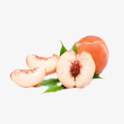 摘桃水果水蜜桃高清图片