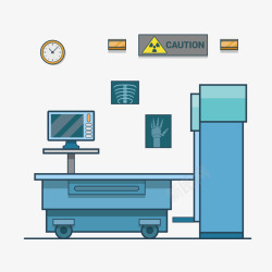 科技设备卡通手绘医学医疗科技设备免矢量图高清图片
