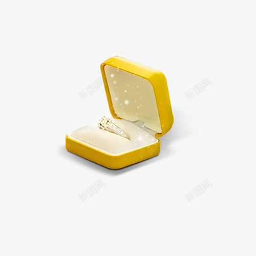 戒指png免抠素材_新图网 https://ixintu.com 婚庆 戒指 戒指盒 求婚 红色 装饰图案