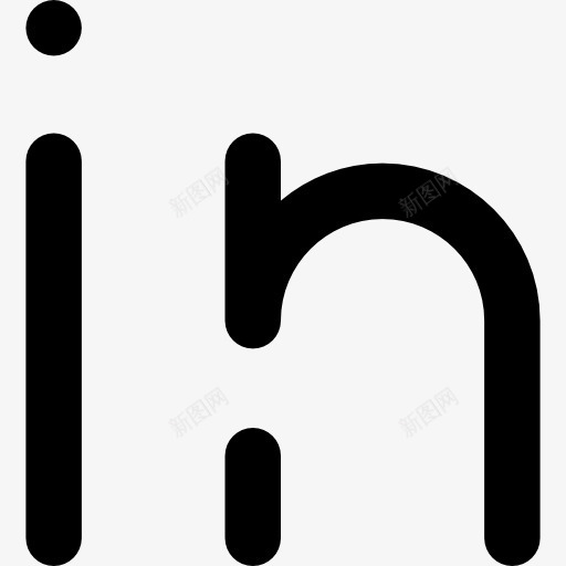 LinkedIn的标志图标png_新图网 https://ixintu.com 标志 标识 物联网 社交媒体 社交网络 网站