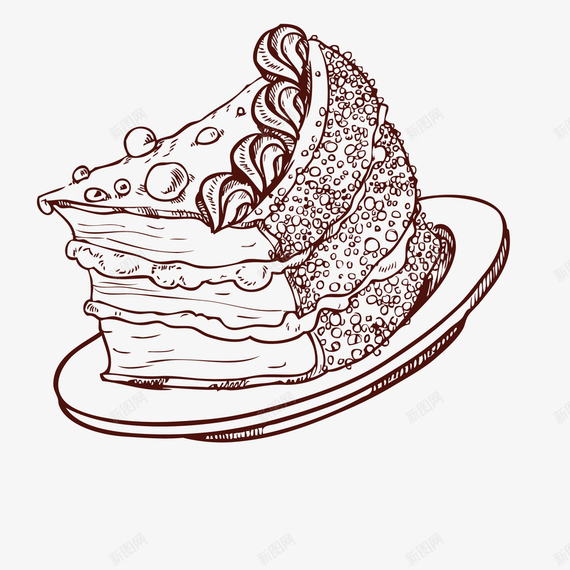 卡通蛋糕png免抠素材_新图网 https://ixintu.com 三明治 创意蛋糕 手绘三明治 手绘蛋糕 蛋糕 蛋糕PNG