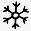手绘雪降雪雪花冬天快乐的图标免图标