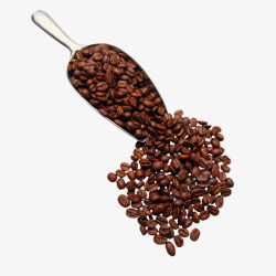 散落的咖啡豆散落咖啡豆高清图片