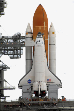 火箭发射站停在发射站的火箭高清图片