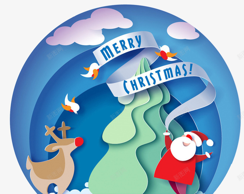 2018圣诞节卡通插画海报psd_新图网 https://ixintu.com 2018圣诞 卡通 圣诞 圣诞展板 圣诞树 圣诞节 圣诞购物 新年 跨年