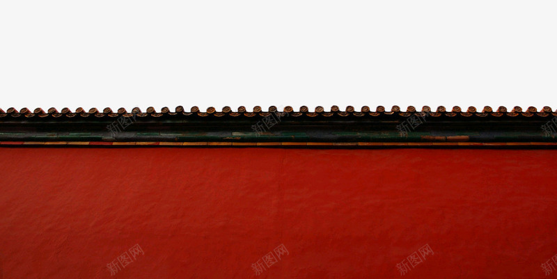 中国风古典宫殿围墙png免抠素材_新图网 https://ixintu.com 中国风 古典 围墙 宫殿