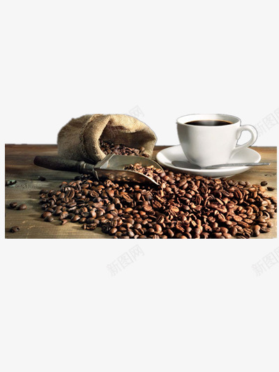 咖啡png免抠素材_新图网 https://ixintu.com 可可 咖啡豆 研磨