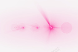 粉色放射光效素材