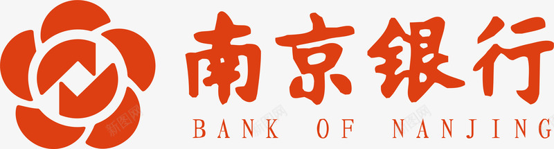 南京银行logo矢量图图标图标