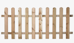 篱笆围栏木围栏高清图片