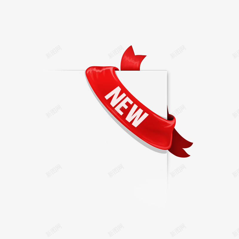 新品标签psd免抠素材_新图网 https://ixintu.com 红色新品标签