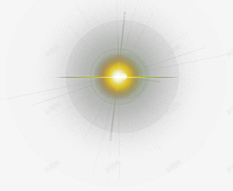 黄色梦幻夜晚光效png免抠素材_新图网 https://ixintu.com 夜晚 梦幻 黄色