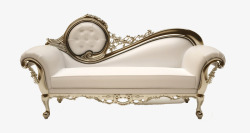 沙发png素材白色欧式沙发高清图片