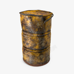 生锈油桶生锈的油桶高清图片