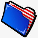 美国国旗图案图标图标
