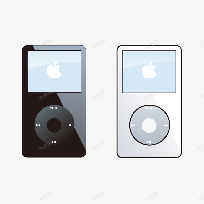 iPod精致的png免抠素材_新图网 https://ixintu.com IPod iPod 材料 苹果 载体