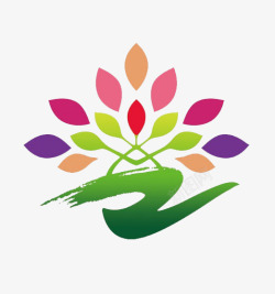 树形logo山东广播电视艺术节标志图标高清图片