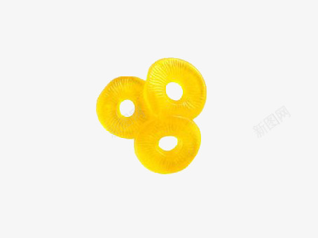 黄色圆圈橡皮糖png免抠素材_新图网 https://ixintu.com 产品实物 圆圈 橡皮糖 糖果 黄色