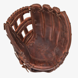 棕色手套皮质棒球手套高清图片