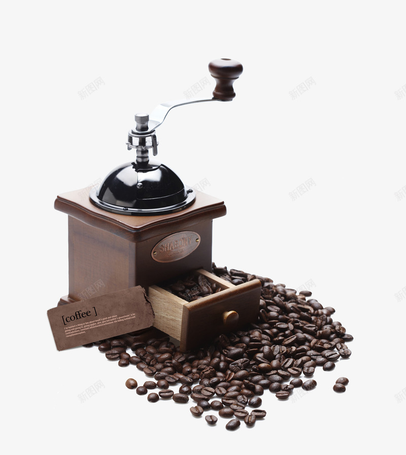 现磨咖啡机png免抠素材_新图网 https://ixintu.com 产品实物 咖啡 咖啡机 咖啡豆
