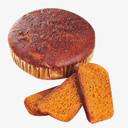 烤制蜂蜜枣糕圆形蜂蜜枣糕高清图片