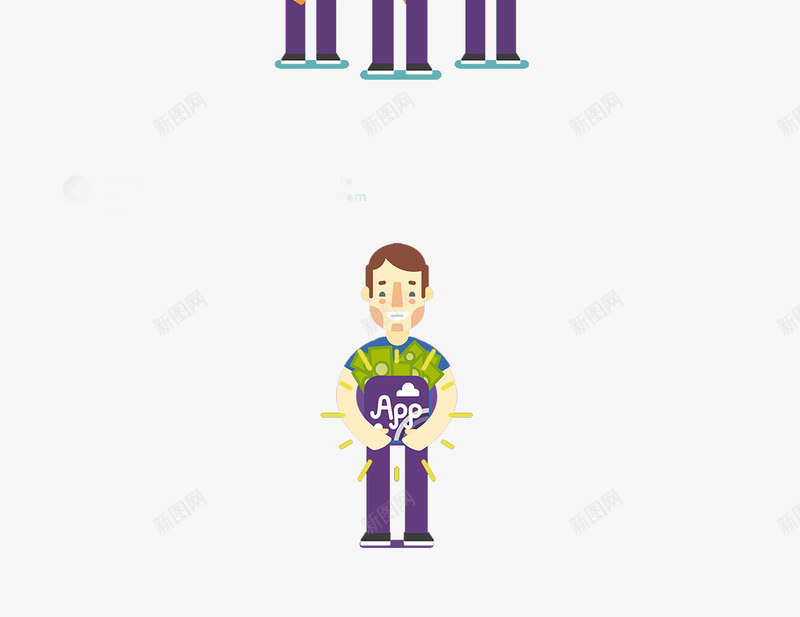 扁平化摄影师png免抠素材_新图网 https://ixintu.com H5页面素材 创意卡通元素 卡通 扁平化 扁平素材 摄影师 电商卡通 网页设计卡通