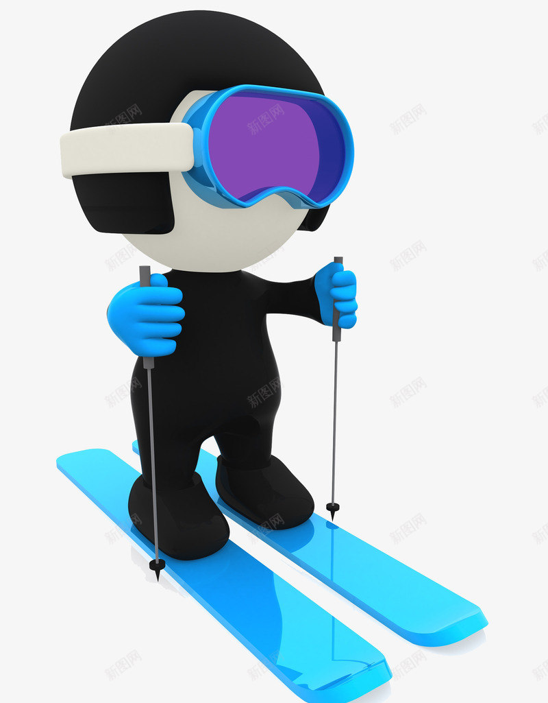 双板滑雪的人png免抠素材_新图网 https://ixintu.com 冬天 单板 单板鞋 卡通 溜冰 滑行 滑雪 滑雪鞋 玩耍 雪上滑行 雪地 雪板 雪橇
