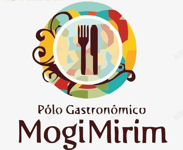 彩色创意元素餐具图标png_新图网 https://ixintu.com logo netlogo 元素 创意 图像 饮食