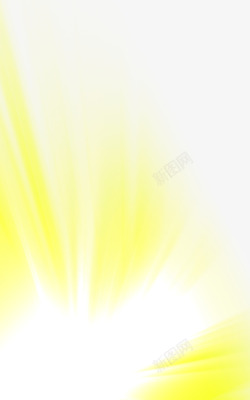 黄色放射线条日光素材
