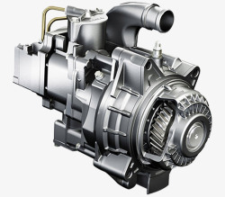 工业生产设计现代汽车涡轮发动机高清图片