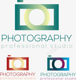 摄影展logo简约时尚摄影元素图标高清图片